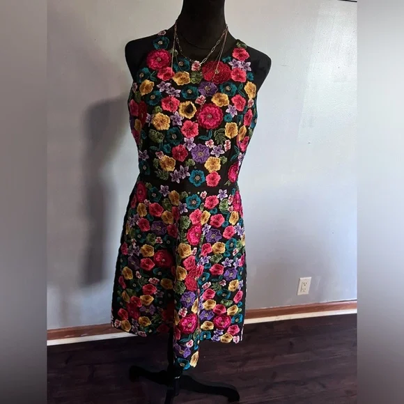 Boston Proper | Dresses | Bnwot Hand Beaded And Embroidered High Neck A  Line Dress By Boston Proper | Poshmark